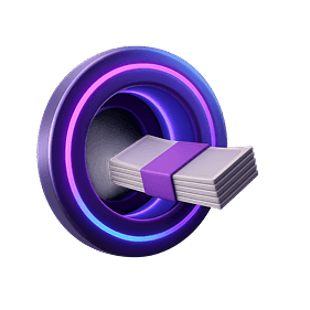 Ilustración decorativa de efectivo